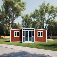 Maison préfabriquée moderne australienne standard, portable, pliable, extensible, conteneur de 40 pieds, maison mobile préfabriquée, petite maison, 2 à 3 chambres