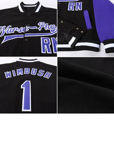 Chaqueta de Béisbol Varsity Premium para Hombre, Diseño Personalizado OEM, con Cuello Alto, Bordado y Letras en la Parte Delantera - Product Image 3