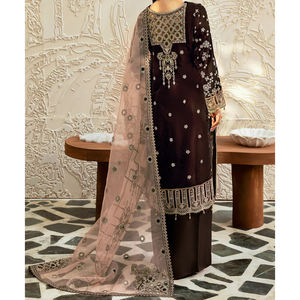 Vestido de Novia de Terciopelo de Última Tendencia, Diseño Único, Ligero, Profesional, Suave, Reversible, de Secado Rápido, para Fiesta y Boda - Product Image 6