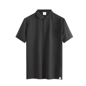 Camiseta de polo para hombre personalizable de manga corta de algodón 100% de alta calidad - Product Image 5
