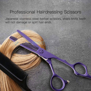 Men Women Single Thinning <b>Scissors</b> 30-40 Teeth <b>Hair</b> <b>Cutting</b> Styling Tool High Precision Single Thinning <b>Scissors</b> - Product Image 6