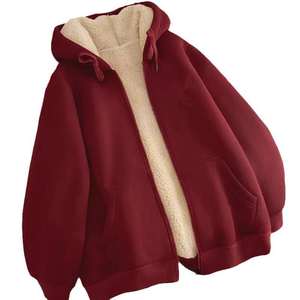 Sudaderas Sherpa para Hombre y Mujer, Sudadera Casual de Invierno con Forro de Sherpa Afelpado para Mayor Comodidad - Product Image 5