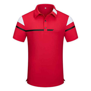 Polos Jersey été tricoté rapide vêtements pour hommes coton de haute qualité grande taille polos pour hommes - Product Image 3