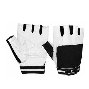 ถุงมือยางนีโอพรีนสำหรับออกกำลังกายถุงมือออกกำลังกายครึ่งนิ้วพร้อมแผ่นเจลป้องกันการฝึกยกน้ำหนักแบบมืออาชีพ - Product Image 1