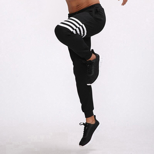 Pantalones de gimnasio informales de alta calidad para hombres Último diseño Suministro de fábrica de cintura media Más popular - Product Image 4