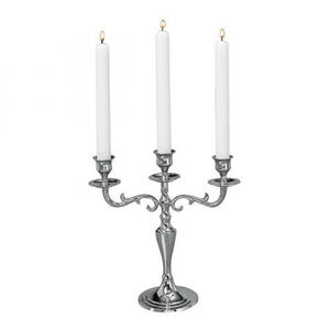 Candelabre moderne en métal aluminium pour décoration de mariage, qualité supérieure, argent poli, 5 bras, décoration de la maison et des événements, porte-bougie - Product Image 3