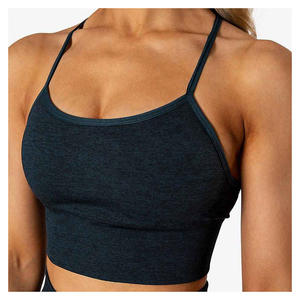 Soutien-gorge de sport Sibrin Premium pour femme, maintien moyen, respirant, rembourré, dos nageur, fabriqué sur mesure, pour entraînement, course et gym - Product Image 2