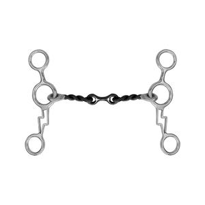 Durable Sweet Iron Snaffle Bit Anillo doble Articulación única Producto de caballo Premium - Product Image 6