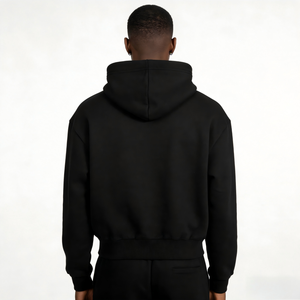 Chaqueta Casual con Capucha para Hombre, con Cierre, Color Sólido y Ajuste Cómodo para Otoño - Product Image 4