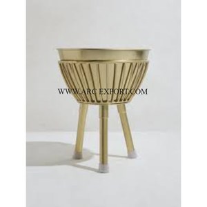 Most Seller High Standard Quality Hammered Work Round Shape Home Decoration Flower <b>Planters</b> For Indoor Patio Decorative <b>Planters</b> - Product Image 2