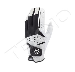 Servicio Genuine Split Cow Leather Golf Guantes Adultos Custom Logo Print Cabretta Leather Golf Guantes Para Unisex - Product Image 3