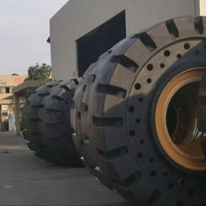 Neumático Sólido de Ingeniería OTR de Alta Capacidad de Carga, Neumáticos Sólidos sin Aire para Cargadoras, 16.00-25 17.5-25 20.5-25 26.5-25 23.5-25 - Product Image 2