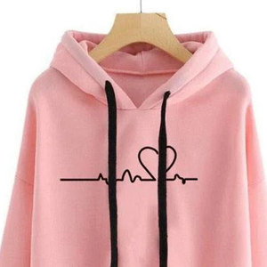Sudaderas con capucha y sudaderas de mujer de talla grande bordadas personalizadas Sudadera con capucha de felpa francesa de 500 GSM Hecho en Pakistán - Product Image 6