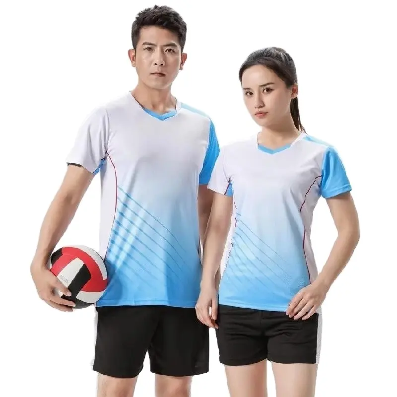 Nieuw Volleybalpak Voor Heren Dames Kinderen Tafeltennis Hardloopuniformen