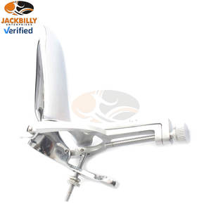 Espéculo Vaginal de Acero Inoxidable Cromado, Instrumento Médico Ginecológico Premium para Examen Clínico Profesional MOL - Product Image 3