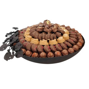 Cuenco de Catering para bodas más vendido, exhibición de postres ecológica, cuenco elegante para servir chocolate de Metal dorado a precio de mayorista - Product Image 2