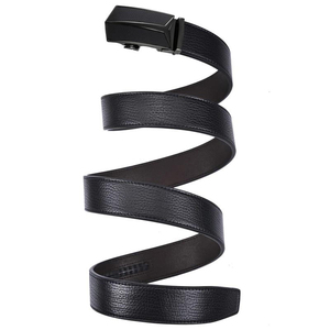 Cinturones de cuero de moda para hombre nuevos de lujo cinturones de vestir de cuero de vaca genuino para hombres de negocios - Product Image 6