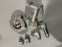 Pièces de moteur OEM ZCEC 6B5.9 ISB6.7 ISD6.7 QSB7 QSB6.7 Connecteur droit 3923333 Joint de base de filtre à huile, Connecteur de base de filtre à huile