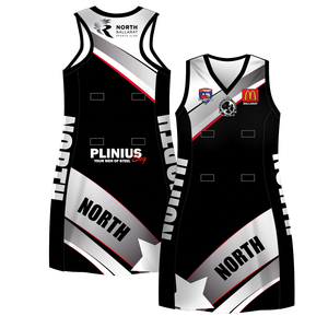 Uniforme de robe de tennis netball pour fille populaire NO quantité minimale de commande OEM sur mesure sublimation netball a line robes BY URBANGAZER INDUSTRIES - Product Image 4