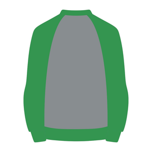 Sudadera de Manga Raglán con Cuello Redondo, Color Gris Acero 08, para Hermandad Griega, Color Rosa y Verde, Ropa Casual y Elegante para Mujeres Universitarias - Product Image 6