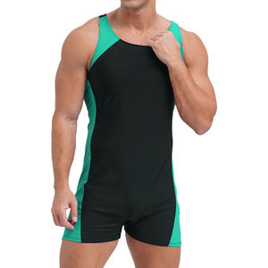 Singlet de lutte pour hommes, personnalisable avec logo par transfert thermique, coupe-vent, léger et écologique – Meilleures ventes Ville Sports - Product Image 3