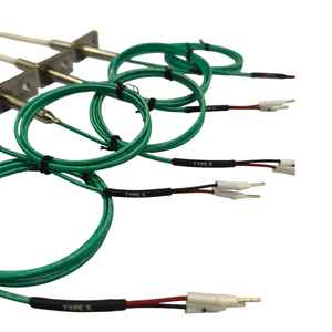 Thermocouple de type S, capteur de température en platine-rhodium à haute précision, non mis à la terre, pour applications industrielles - Product Image 3