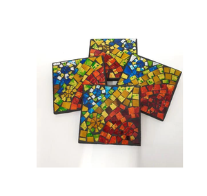 Diseño de mosaico de posavasos para mesa, decoración de utensilios de cocina, tamaño personalizado, venta hecha a mano - Product Image 5