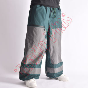 OEM Service High Quality Winter Snow <b>Pant</b> Unisex Insulated Windproof Fleece Polyester <b>Lined</b> Custom Logo Plus Size Printed - Product Image 1