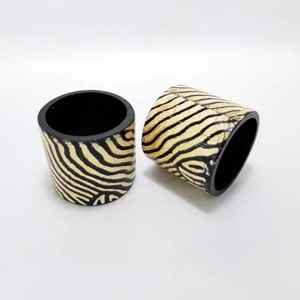 Meilleurs ronds de serviette en corne de buffle naturels et écologiques de haute qualité pour la décoration de fête et de mariage - Product Image 1