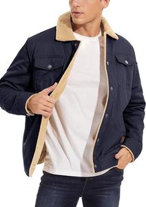 Vintage Casual Men's Autumn Bomber <b>Jacket</b> Loose Fit 100% Cotton Eco-Friendly Windproof Breathable Embroidered Thick Single - Product Image 2