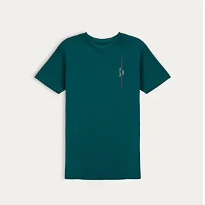 Factory Made Breathable Pro Quality Green Color T-Shirts For Men Top Quality Comfortable Cheap Price T-Shirts On Sale