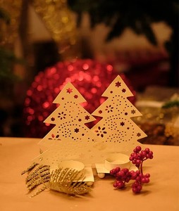 Wholesale Metal Antler Tealight Holder <b>Christmas</b> <b>Tree</b> Shape Design for Indoor Decor Best Price from India for Wedding - Product Image 6