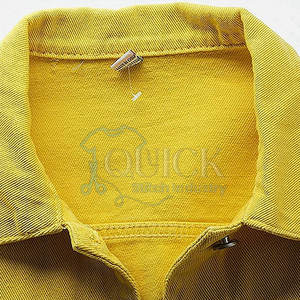 Vestes en jean pour femmes en coton solide respirant de haute qualité, à séchage rapide, tricotées pour l'hiver, écologiques, prix de gros - Product Image 3