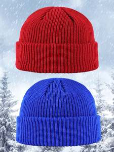 Unisex Customizable 100% Wool Winter Beanie Hat 3D Embroidery New Full Customization for Beach Business Wear Breathable Made - Product Image 5