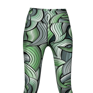 Leggings de gymnastique respirants imprimés personnalisés de vente en ligne Meilleur vendeur - Product Image 6