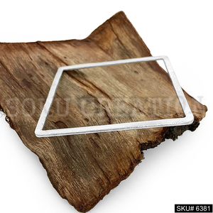 Gold plated Statement Square Shape Style Unique <b>Bangle</b> Cuff <b>Bracelet</b> With Brass from India at Best Price <b>fashionable</b> - Product Image 2