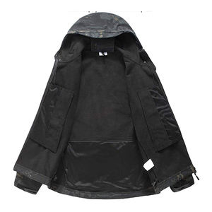 Vestes à capuche de style fermeture éclair pour adultes/vestes d'hiver chaudes imprimées avec logo personnalisé à manches longues en gros - Product Image 6