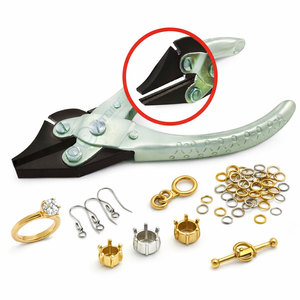 Pince à bec plat robuste pour la fabrication de bijoux, en acier inoxydable, mâchoires lisses, préhension précise, outil de réparation de pliage - Product Image 4