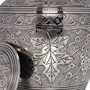 Export Quality Urns New Arrival Aluminium Funeral Cremation Urns Human <b>Ashes</b> Luxury Metal Cremation Urn for Sale 100% - Product Image 5