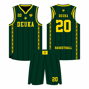 Uniforme de basket-ball imprimé par sublimation de conception personnalisée OEM pour les jeunes et les adultes avec des logos et un design d'équipe personnalisés disponibles dans toutes les tailles - Product Image 1