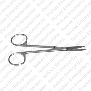 Tijeras profesionales de IRIS de acero inoxidable hechas en fábrica, instrumento médico, tijeras de IRIS quirúrgicas de punta recta y curva - Product Image 3