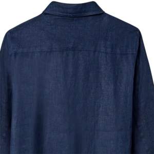 Chaquetas DE TRABAJO DE LINO ligero en azul marino a medida para una elegancia tranquila con un ajuste relajado y transpirable - Product Image 6