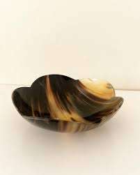 Meilleure qualité fait à la main jetable en corne naturelle saladier poli Technique pour cuisine salle à manger Table de fête utilisation décorative - Product Image 6