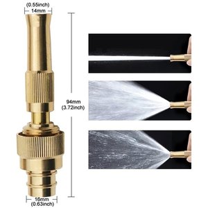 Adaptateur de raccord de robinet haute pression en laiton pour tuyau d'arrosage et de lavage - Product Image 4