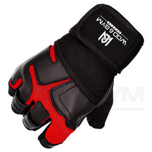 Gants de fitness antidérapants réglables pour l'exercice de gymnastique Cross Training Haltérophilie Gants de sécurité à forte adhérence Bodybuilding Sports - Product Image 5