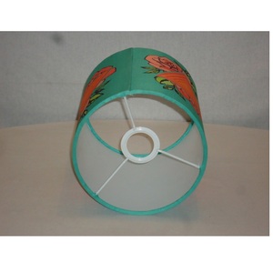 Dài xi lanh Chụp đèn với phức tạp khối Mandala in trong Nhà Kỹ Thuật số in sàn mặt dây đèn Shades cho đầu giường - Product Image 1