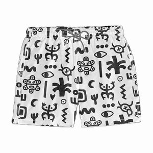 Pantalones cortos de playa de cintura media sublimados para hombre, diseños y tamaños personalizados, pedidos al por mayor a granel disponibles para minoristas B2B. - Product Image 1