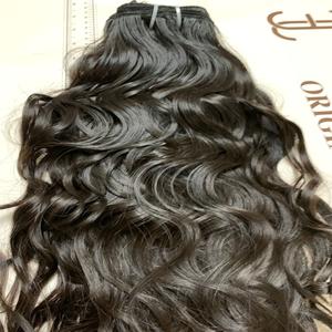 100% extensiones de cabello humano 100% de trama de cabello crudo de templo virgen indio natural sin procesar - Product Image 1