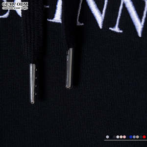 Léger 280 GSM Hoodies Confortable Coton Unisexe Sweats Casual Wear Prix Usine En Gros Logo Personnalisé Vêtements - Product Image 4