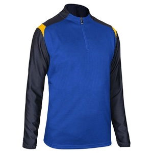Custom Polyester New Half <b>Zipper</b> Shirts Sports Training Half Zip <b>Tops</b> Hurling Half Zip <b>Tops</b> Uniform <b>Tops</b> for Mens - Product Image 3
